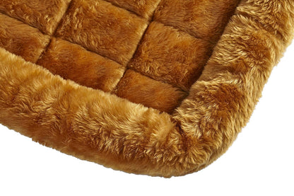 MidWest Homes for Pets 277192 Pet Crate Bed Cinnamon Fur for Pets (40218-CN)