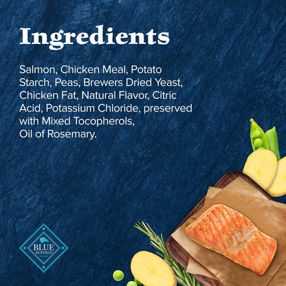 Blue Buffalo Wilderness Crunchy Cat Treats, Made with Natural Ingredients, Tasty Salmon Flavor, 12-oz Tub